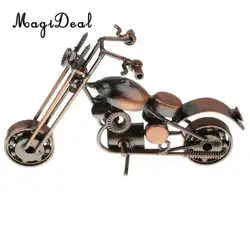 Старомодные мотоцикл гайки, болты модель Metalcraft украшение домашний Декор Коллекция игрушек подарков-A19