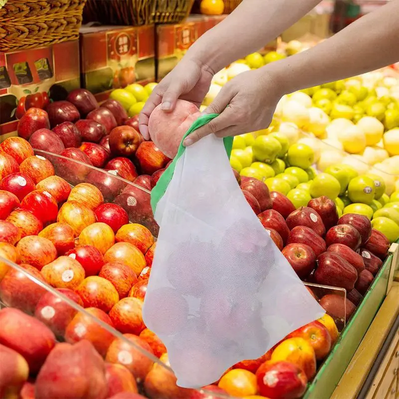 Производим мешки 9 шт многоразовые сетки производим сумки для продуктовых