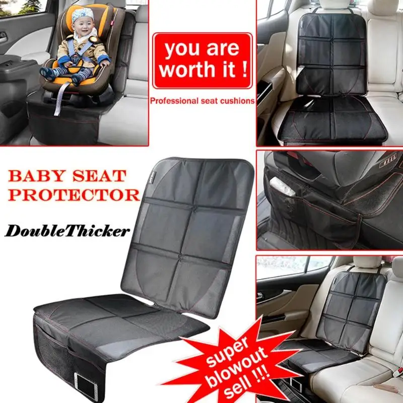 

Auto Child Kid Safety Chair Protective Pad Seat Support Car Anti-slip Mat Dustproof Protector Pad For Car Seat Cushions