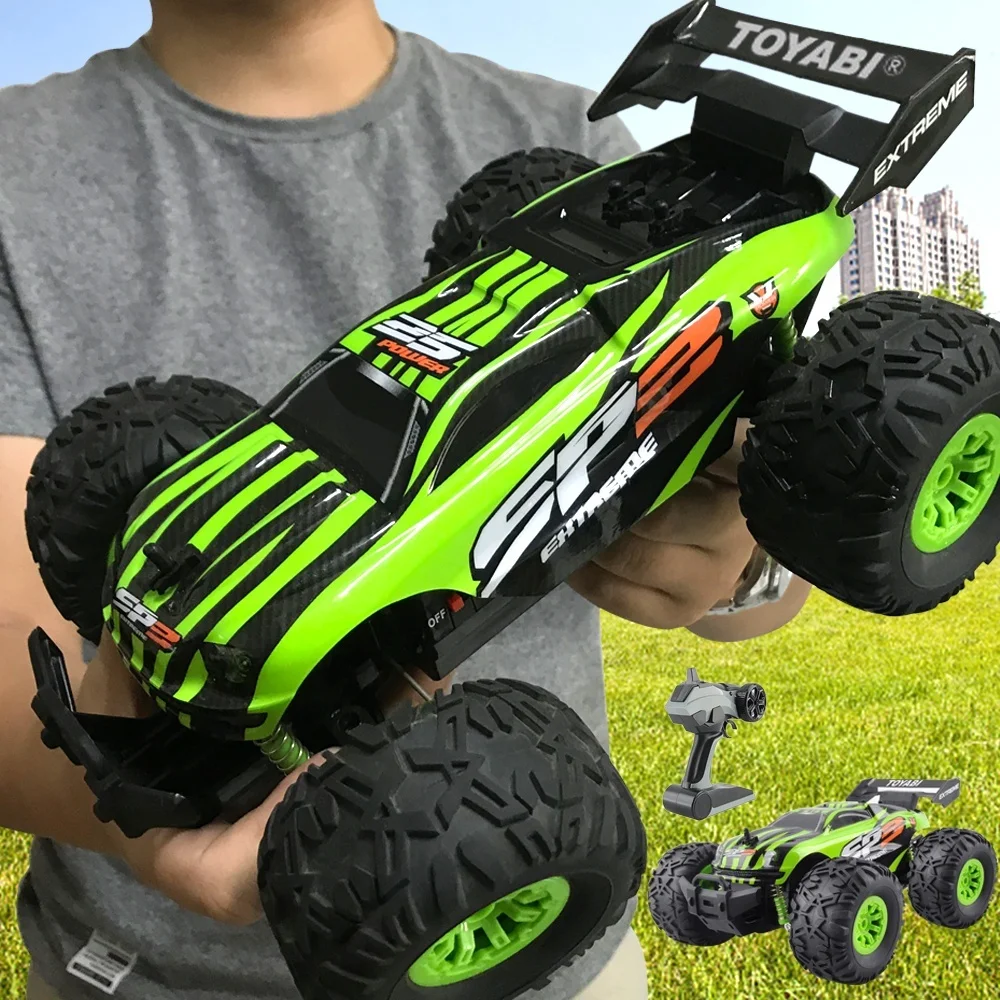 

Rc Car 2.4g 1/18 Monster Truck Car Remote Control Toys Controller Model Off-road Vehicle Truck 15km/h Xmas Gifts For Kids