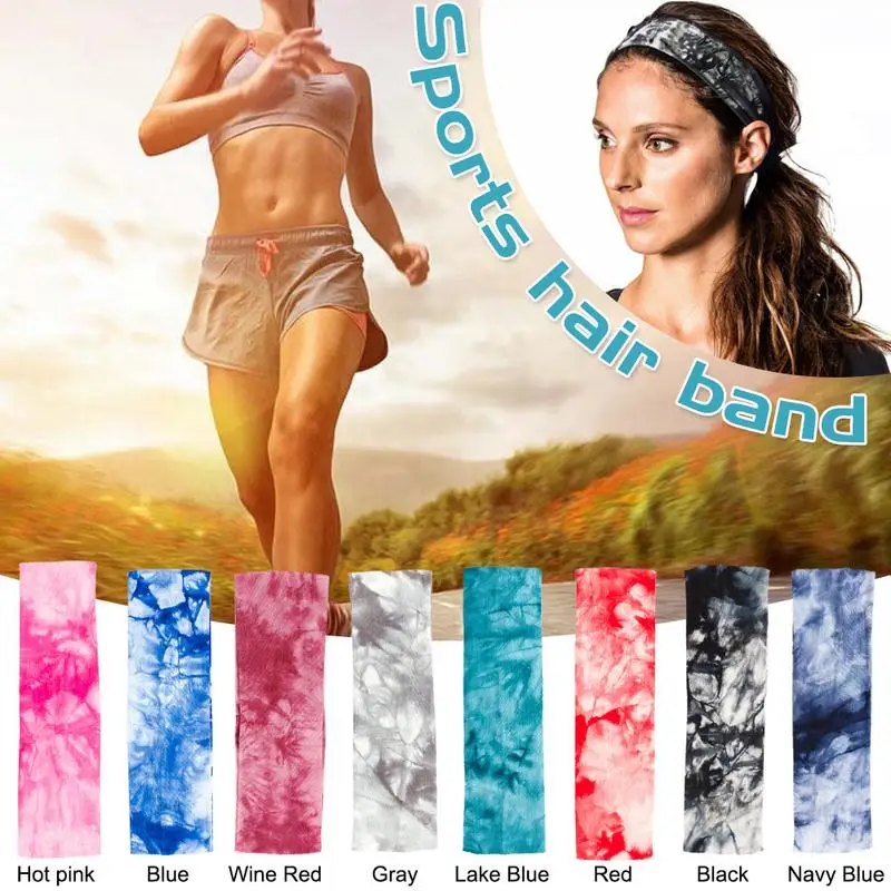 Продвижение спортивные Оголовье Sweatband для Для мужчин женщин Йога ленты волос