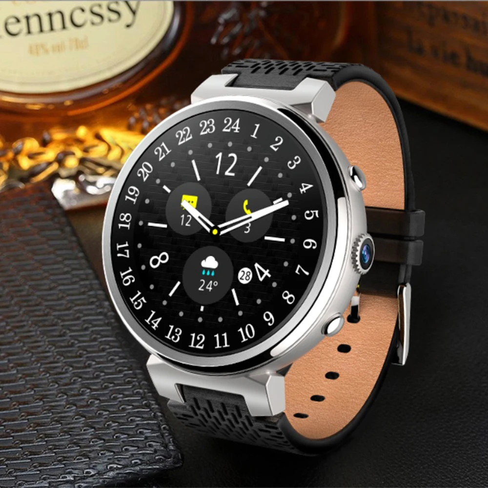 

Android 5.1 3G Smart Watch Phone CPU 2G RAM 16G FLASH Support SIM Card 1.3inch Touch Screen BT 4.0 WiFi GPS Camera Smartwatch