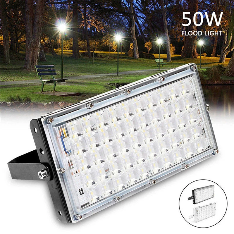 

50LED 50W 220V LED Flood Light Spotlight Wall Outdoor Home Garden Lamp