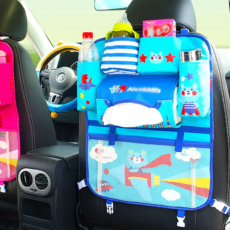 

Vingtank Car Storage Hang Bag Back Seat Organizer Box Car Styling Baby Travel Product Stowing Tidying Seat Back Accessories