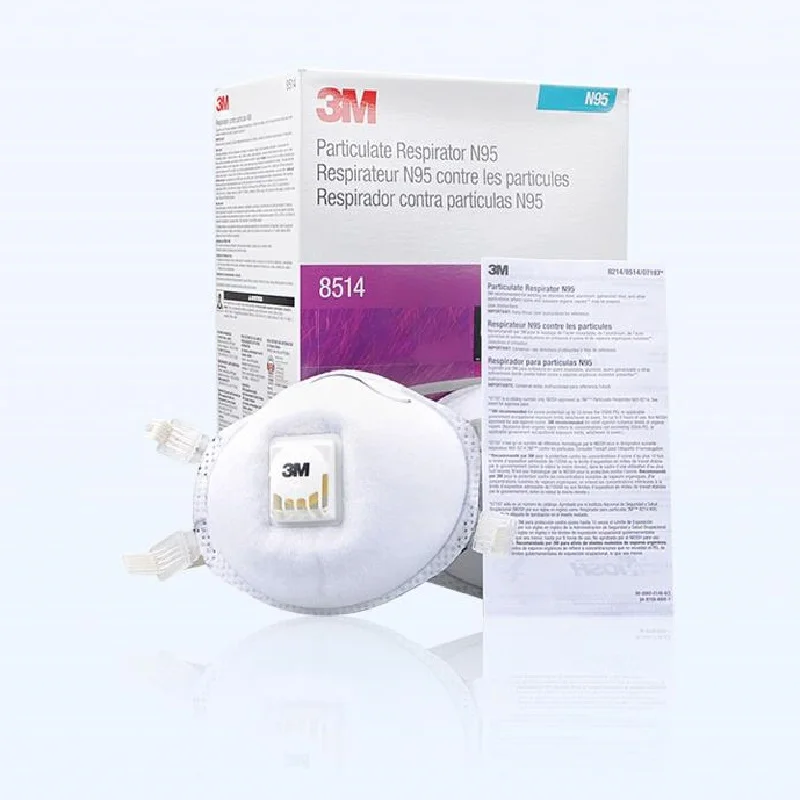 

3M 8514 Industrial Dust Mask Particles Respirator Professional Welding Filter Respirator Flame-retardant Exterior