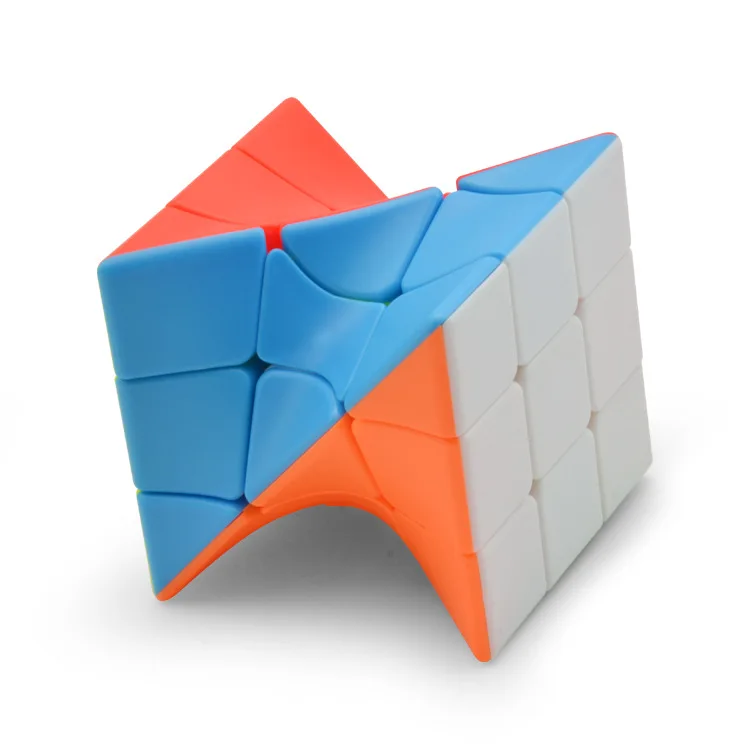 Lefun Twisty 3x3x3 магический куб Обучающие игрушки головоломки без наклеек вращающаяся