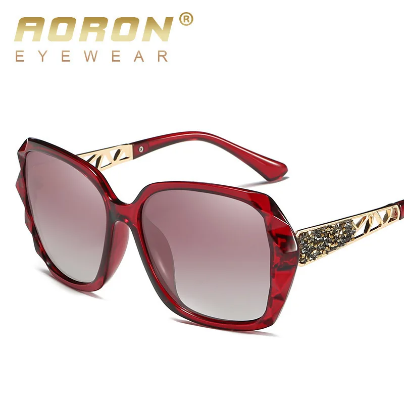 Солнечные очки Aoron поляризационные Uv400 женские модные роскошные брендовые