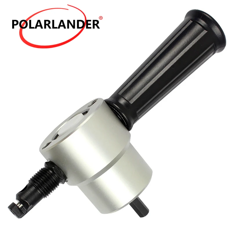 

Car Repair Metal Sheet Production 360 Degree Nibble Metal Cutting Double Head Sheet Nibbler Hole Saw Cutter Drill Tool Tackle