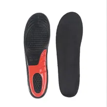 Высокая эластичность черная дышащая стелька массажные стельки для ног Женская Мужская обувь стелька под пятку стельки для ухода за ногами унисекс