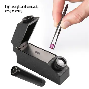 

RHG181 1.30-1.81 Professional Jewelry Gemstone ldentification Gem Refractometer diamond detector Jewelry Making Tool for Jeweler