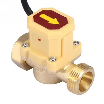 

220V Adjustable Flow Sensor Pressure Automatic Control Switch G3/4-G3/4 Thread Water Pump Flow Switch flowswitch interruptor
