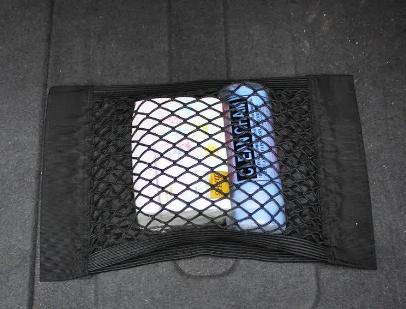 1 шт. Автомобильный багажник для хранения Сетчатая Сумка автомобильный подвесной карман органайзер для стикеров