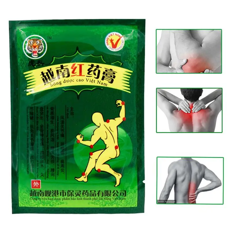 

8Pcs Back Body Herbal Plaster Pain Relief Patch Joints Plaster Arthritis Joint Pain Rheumatism Knee/Neck/Back Shoulder Patch