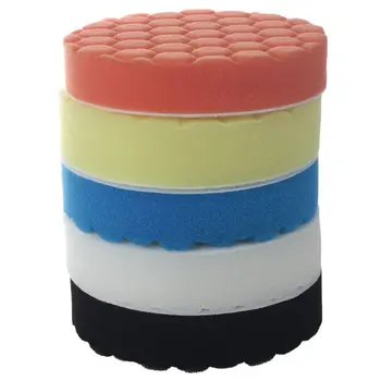 

Xante 5Pcs Buffing Sponge Polishing Pad Set 5 inch Auto Car Polishing pad Kit for Car Polish Buffer