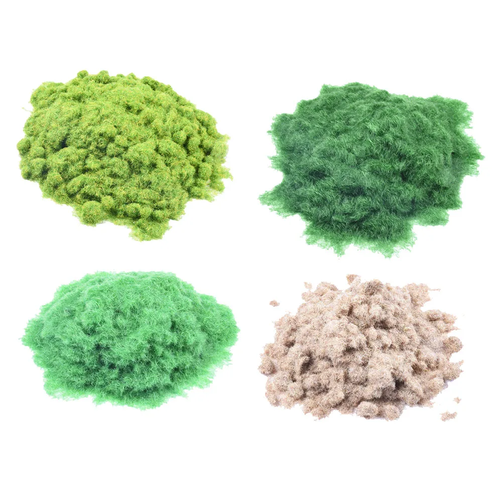 30 г порошок травы Diy песок блюдо искусственные порошок травы Открытый Строительство Модель газон материал детские игрушки
