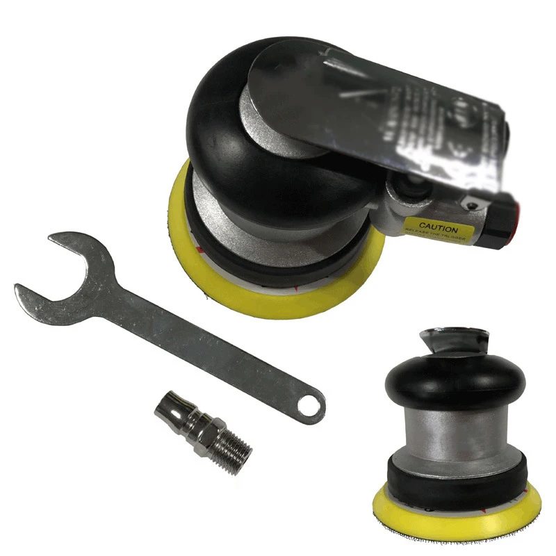 

High-speed Tray Orbital Air Sander Polisher Mini Pneumatic Sanding Machine AU