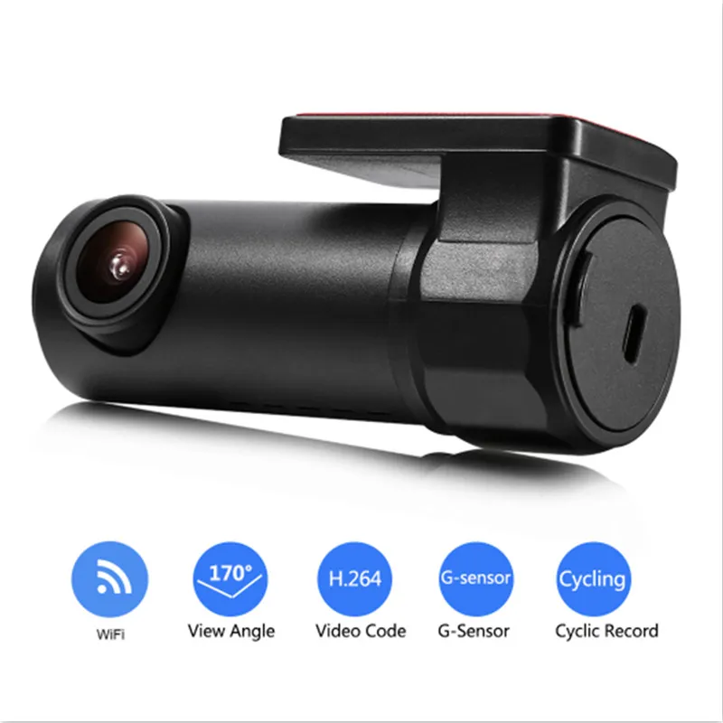 CARSUN Мини HD 1080P видео рекордер камера вращение на 360 градусов мобильный телефон Wi-Fi приложение манипуляция ночное видение автомобильный видеорегистратор