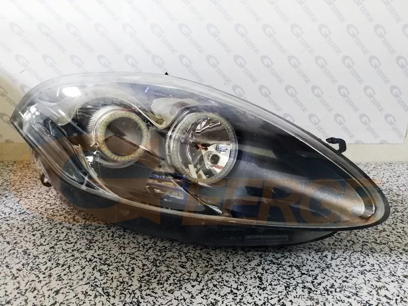 Для Fiat Croma подтяжку лица 2008 2009 2010 2011 отличное Ультра яркое освещение smd led Ангельские Глазки комплект DRL