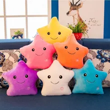 2018 New Kawaii Luminous Pillow Christmas Cute Toys Led Light Pillow Plush Pillow Hot Colorful Stars Kids Toys Birthday Gift 2018 New Kawaii Luminous Pillow Christmas Cute Toys Led Light Pillow Plush Pillow Hot Colorful Stars Kids Toys Birthday Gift