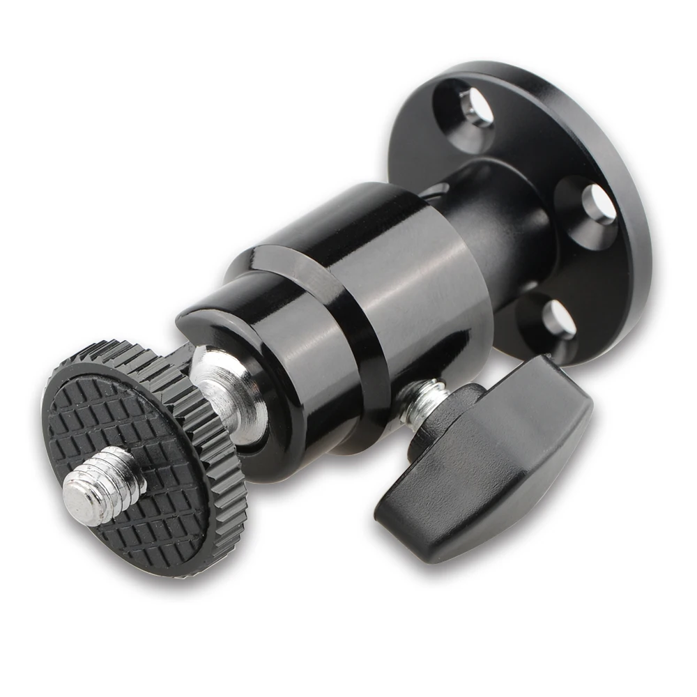 Настенный мини кронштейн CAMVATE 1/4 &quot 20 с шаровой головкой для монитора системы