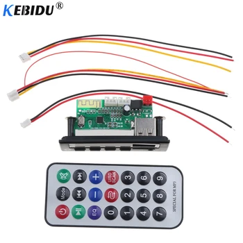 

Wireless MP3 decoding Board Bluetooth 5V-12V MP3 WMA WAV Decoder Board Audio Module Music Speaker MP3 USB FM TF Radio 2019 New