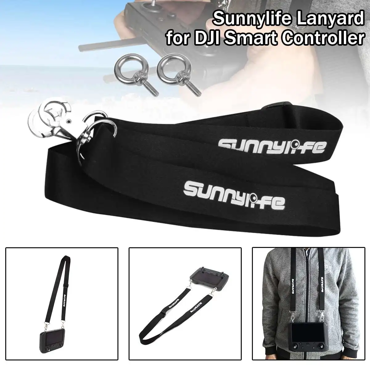

Sunnylife Lanyard Neck Strap for DJI Smart Controller for MAVIC 2 PRO ZOOM Drone