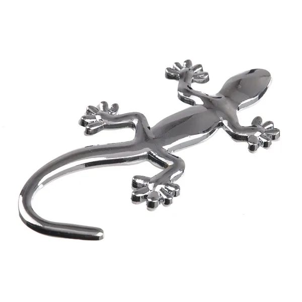 Нежный антиоксидантный хром ванадиевой стали сплава 3D Gecko автомобиля стикер