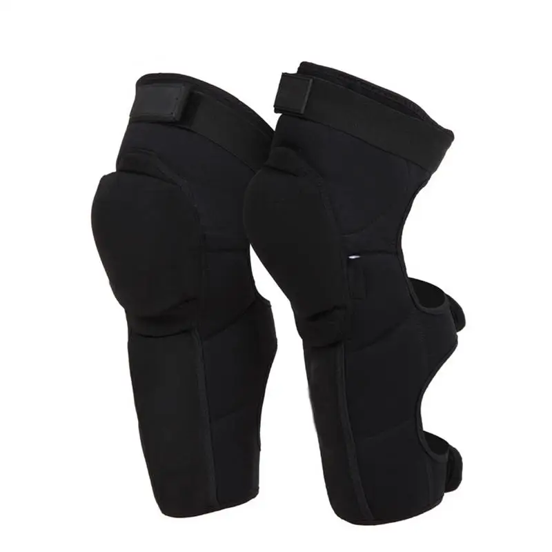 1 Pair Ride Ski Knee Pads Compression Leg Sleeve Elastic Knee Support