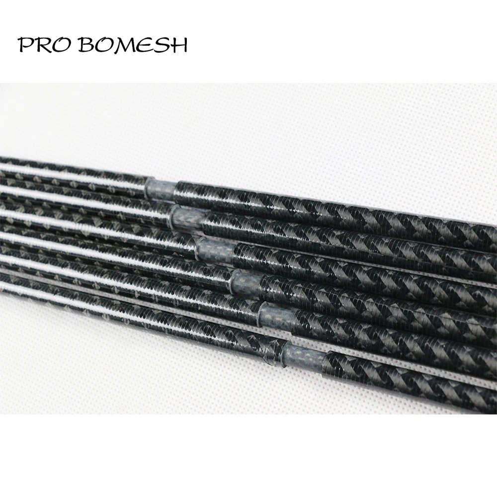 Pro Bomesh 2 заготовки 4 м H секции X Ray Wrap 3K карбоновое волокно карбоновый стержень