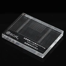 Высокое качество акриловый азимут Настройка калибровочный шаблон для LP Виниловый проигрыватель звукосниматель головка держатель уровня