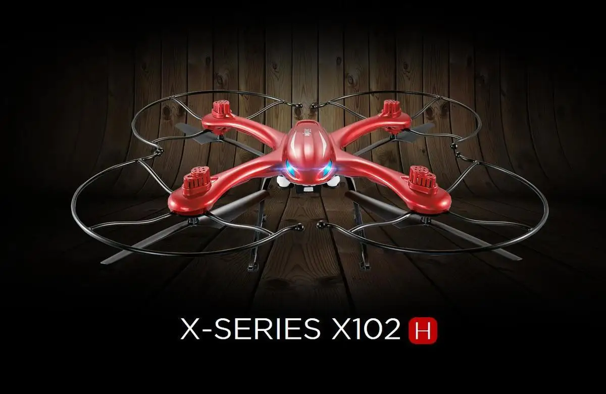 MJX X102H X-SERIES 4CH 6-Axis Gyro Altitude Hold One Key Return RC Quadcopter RTF with WIFI FPV 720P Camera C4018 VS MJX X101 MJX X102H X-SERIES 4CH 6-Axis Gyro Altitude Hold One Key Return RC Quadcopter RTF with WIFI FPV 720P Camera C4018 VS MJX X101