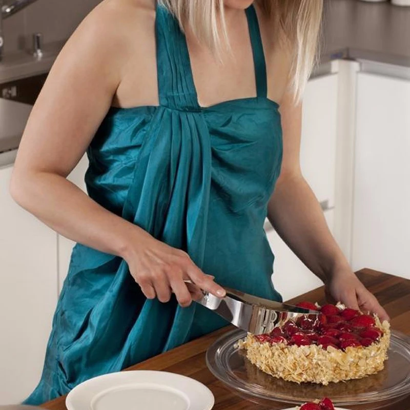 LUDA Cake сервер и нож из нержавеющей стали Лопатка для нарезки торта хлеба пиццы