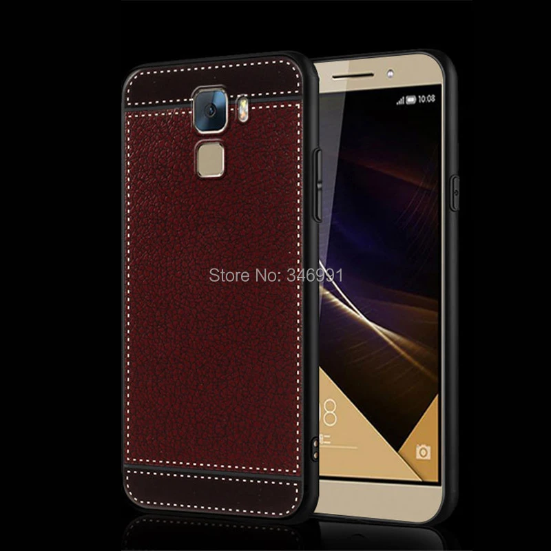 Чехол iSecret для Huawei honor 7 кожаный женский чехол 5 2 дюйма мягкий черный силиконовый