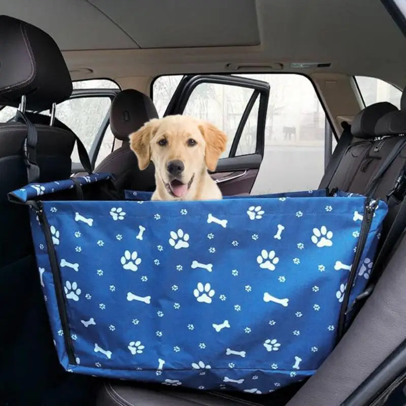 Koop Waterdichte Pet Dog Carrier Autostoel Tas Deken Vouwen Hond Auto Seat Cover Pad Draagbare Auto Travel Accessoires Voor Pet honden