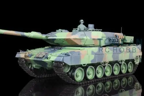 Henglong 1/16 6 0 материнская плата инфракрасный боевой Пластик Leopard2A6 Р/У танки 3889 W/ 360