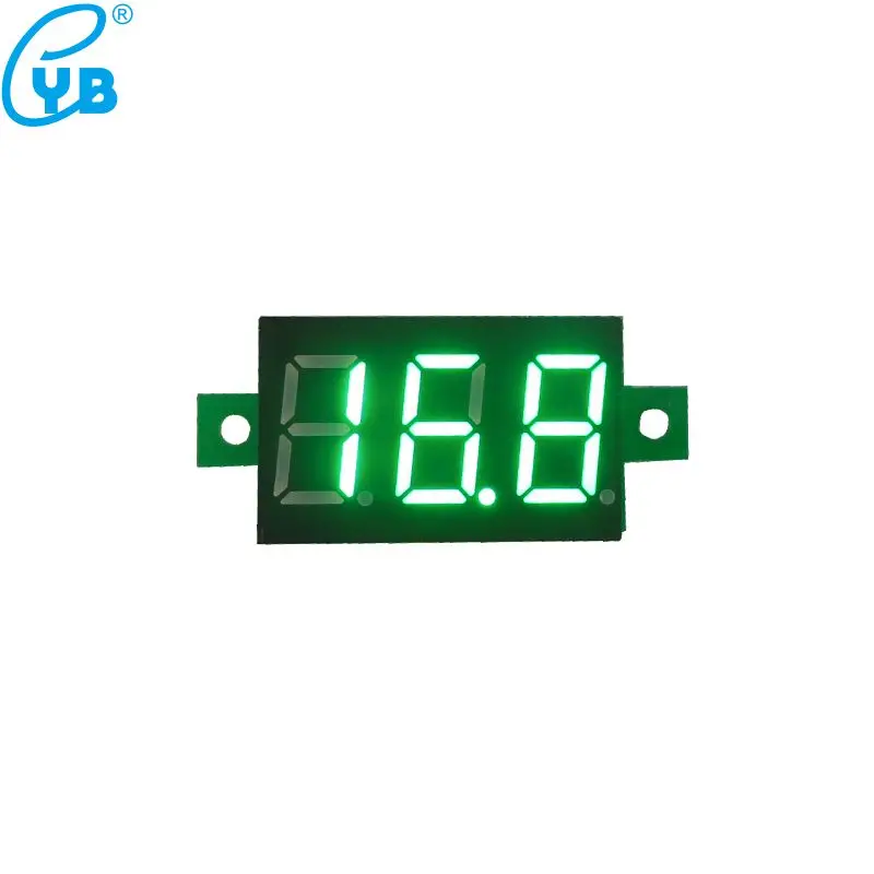 YB20 DC 0 100V 300V 600V светодиодный цифровой вольтметр Напряжение Вольтметр инструмент 3