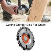 5/8 дюймов деревообрабатывающий режущий шлифовальный диск для цепи шлифовальный диск бензопилы резной диск для пластика льда Жесткой Резины Woode