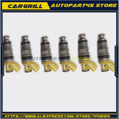 Детали 1jz топливный инжектор 88 93 92 96 2 23250 л 46020 23209 49015 для Toyota Cresta Mark|Топливный