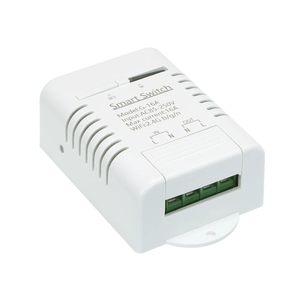 Умный Wifi Switch16A/3500 Вт беспроводной пульт дистанционного управления таймер для
