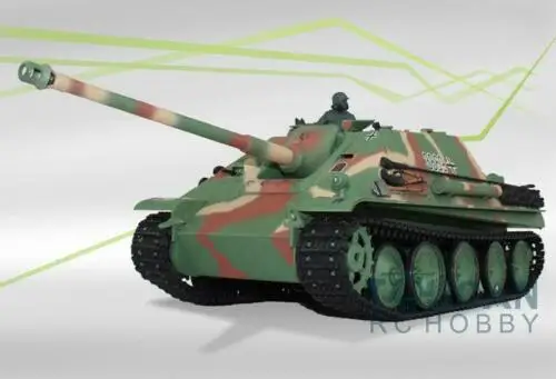 Henglong 1/16 весы 6 0 материнская плата инфракрасный бой пластик немецкий Гепард RTR RC