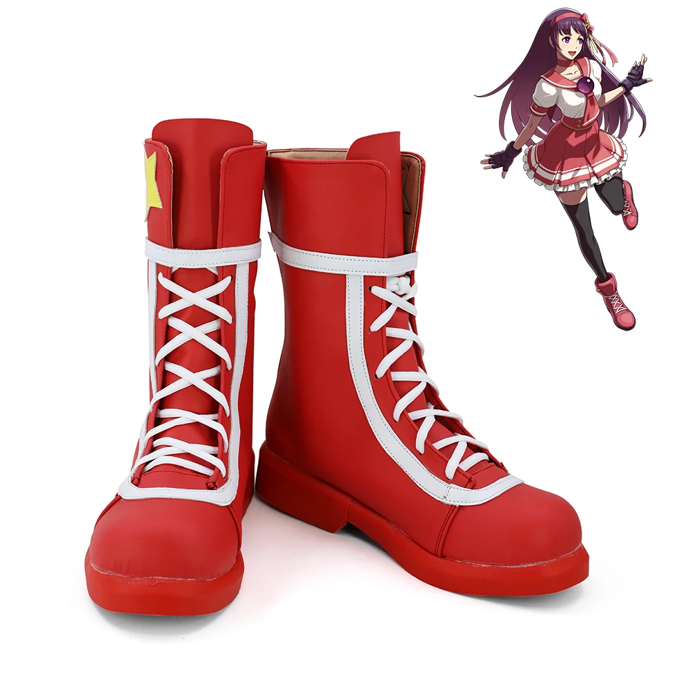 

The King of Fighters XIV Athena Asamiya Cosplay Shoes Women Boots