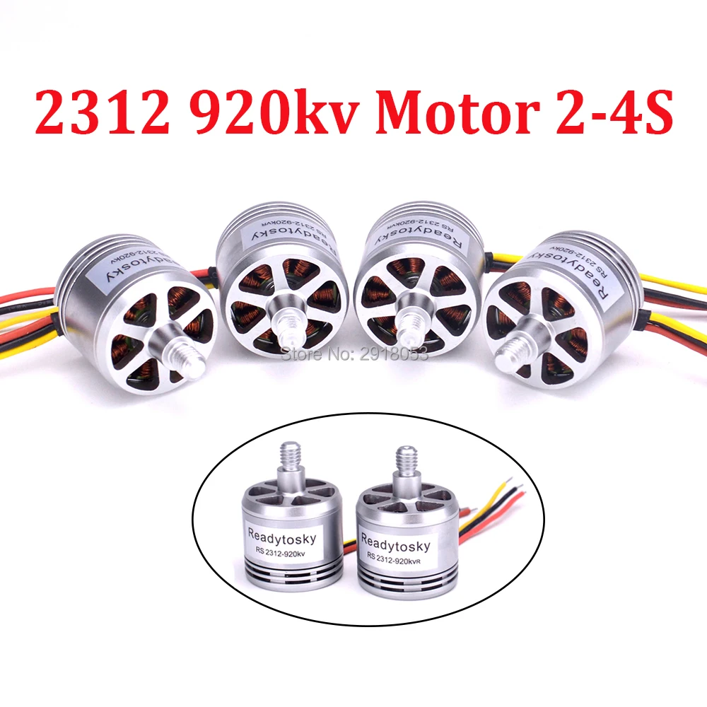 2312 920KV CW CCW бесщеточный двигатель 2 4s для F450 F550 S500 S550 RC Квадрокоптер