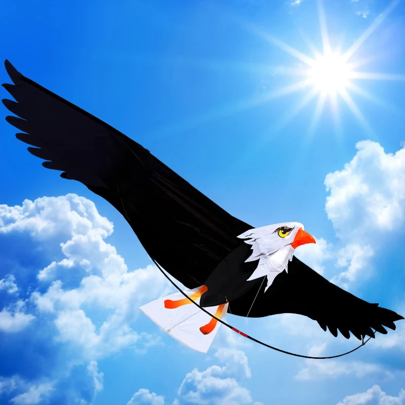 3D Eagle воздушный змей с одним леером большая птица Стиль детские игрушки