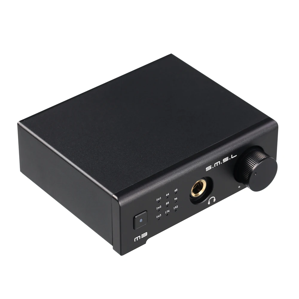 SMSL M3 HiFi усилитель для наушников USB DAC AMP Многофункциональный оптический коаксиальный USB питание аудио декодер портативный DAC конвертер