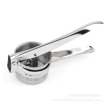 

New Stainless Steel Potato Masher Ricer Puree Fruit Vegetable Juicer