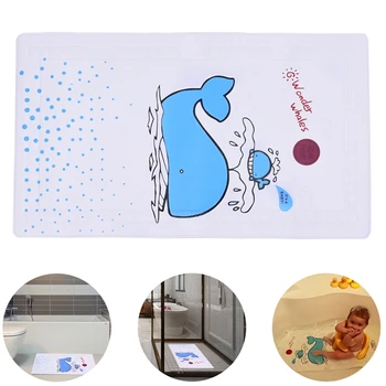 

High Quality 40x70cm Fashion Newly Bathtub Shower Mat For Toilet Bath Bathroom Kitchen Carpet Suction Anti Slip Sucker Mat