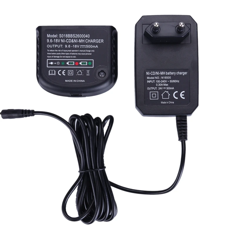 

9.6V-18V Multi-Volt Battery Charger For Black&Decker Ni-Cd Ni-Mh Battery Hpb18 Hpb18-Ope Hpb12 Hpb14 Fsb14 Fsb18 Fs120Bx Eu Pl