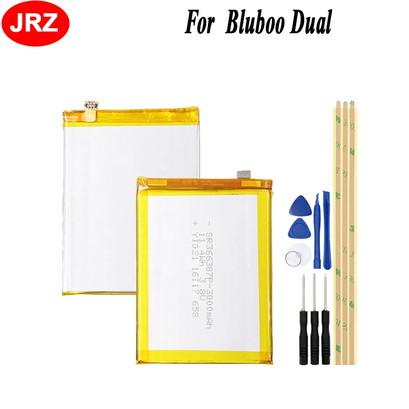 

For Bluboo Dual Phone Battery For Bluboo Dual 3000mAh Hight Capacity 3.8V Top Quality Replacement Batteries+tools