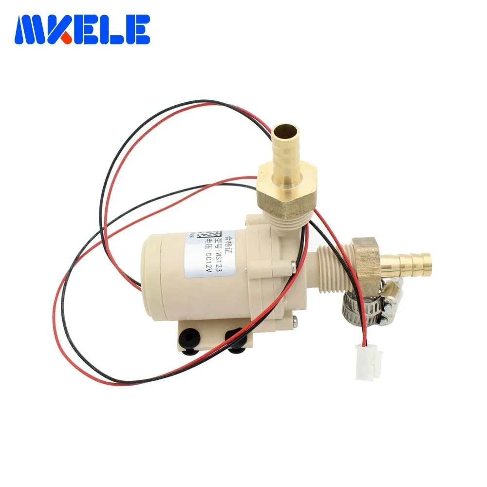 DC12V 3M Brushless Water Pump Silent High Temperature Solar Electric Gas Water Heater Circulating Booster Pump