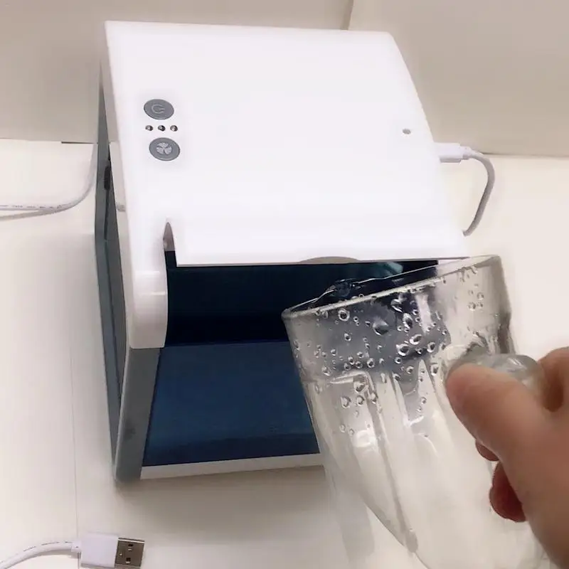 Mini Air Cooler USB Small Air Conditioning Fan Portable Mini Humidification Purifies Desktop Air Cooling Fan For Home Office